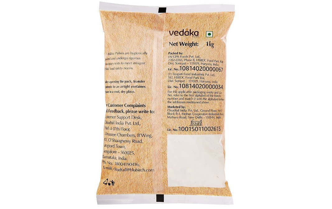 Vedaka Popular Chana Dal    Pack  1 kilogram